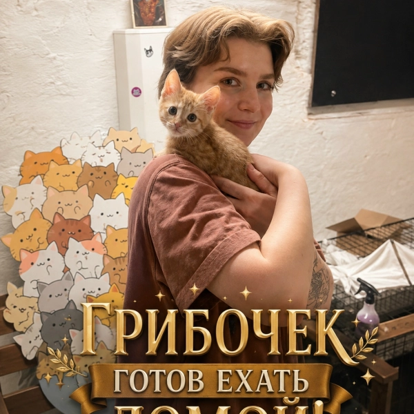 ГРИБОЧЕК ДОМА!