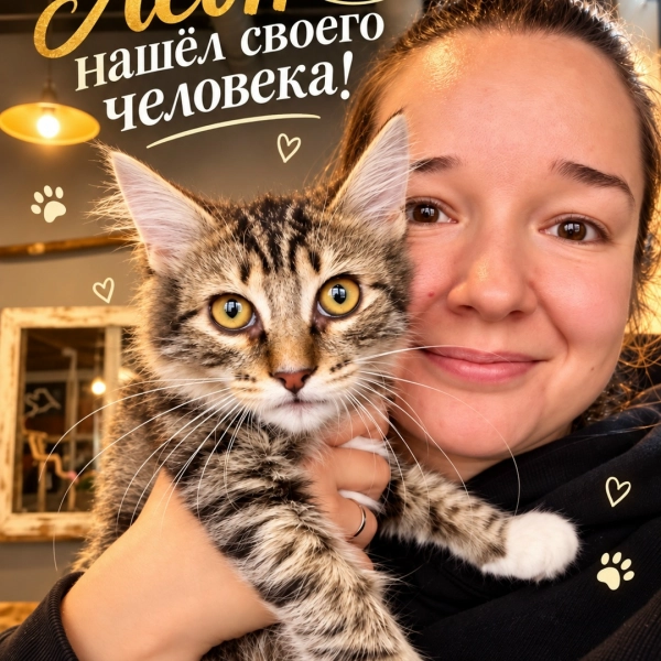 Леон дома!