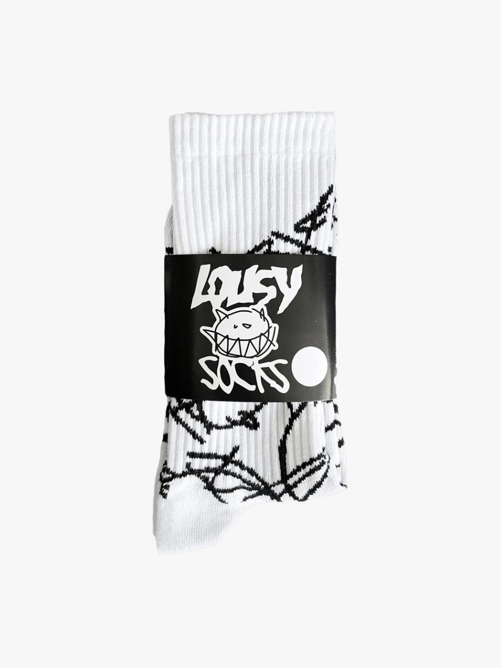 Носки Laplap Kitty Eblo Socks White